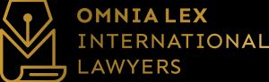 Omnia Lex LOGOTIPO Horizontal Dorado